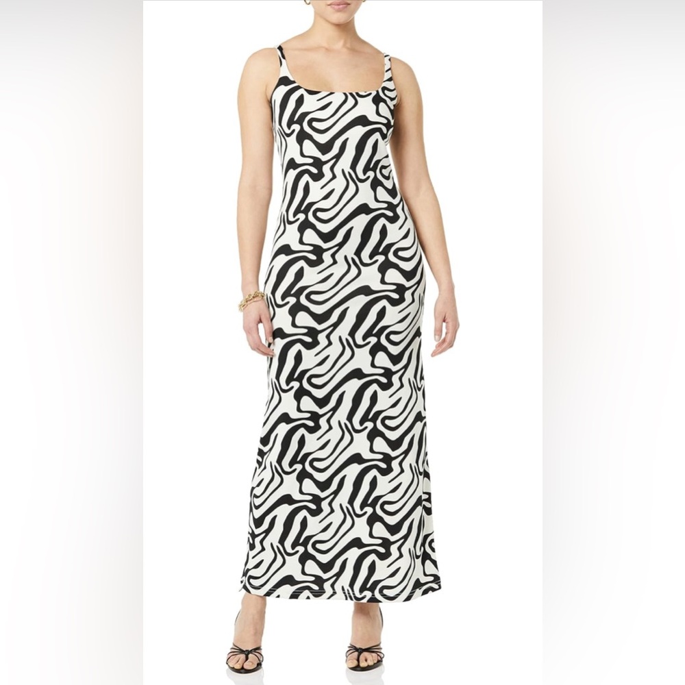 Black and White Maxi Dress